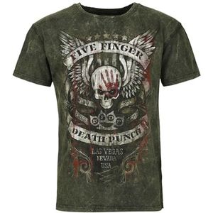 Five Finger Death Punch No Regrets T-shirt grijs-bruin L 100% katoen Band merch, Bands