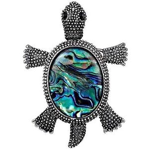 Pinnen Broche Pins Schildpad Dieren Pin Schattige Schildpad Wilde Accessoires Broches for Iedereen Vintage Look Pin for Vrouwen Strass