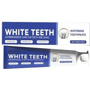 Verhelderende Tandpasta - Maakt Tanden Geleidelijk Witter en Zorgt for Een Langdurig Frisse Adem. Tweemaal Daags Gebruiken(5pcs)