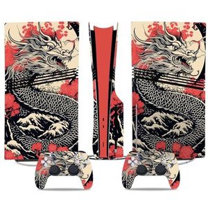 Voor PS5 PRO Skin Digital Edition Console En Controller Vinyl Cover Skins Wraps Krasbestendig, Compatibel Met Voor PS5 Digital Edition Pro 43697 Geen Schuimvorming Bubbelvrij