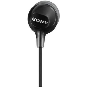 Sony mdr-ex15lp-black in-ear-kopfh? er mit nicht verknotendes Kabel und 3 Paar Silikon-Ohrpolster