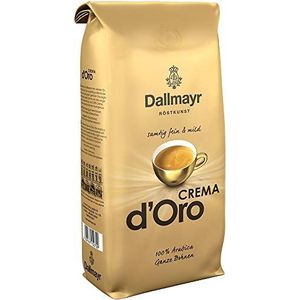 Dallmayr Koffie Crema D'Oro Mild En Fijne Koffiebonen, Per Stuk Verpakt (1 X 1000 G Zak)