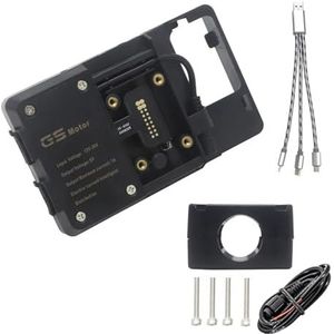 Navigatiebeugelbord GPS VOOR CYCLONE RT3 RT 3 Uitbreidingsstandaard Multifunctionele Lat Motorfiets Telefoon GPS Mount Navigatie Beugel USB Draadloos Opladen Navigatie beugel(USB 22mm Clip)