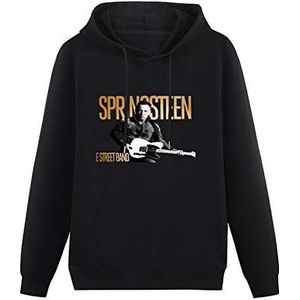 Long Sleeve Hooded Sweatshirt Ruce Springsteen And The E Street Band Poster Cotton Blend Hoody XL