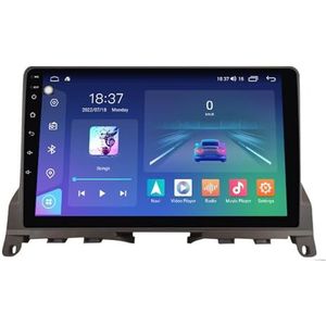 Android 14 Autoradio Stereo voor B-enz C-Klasse 3 W204 (2006-2011) 9 Inch Touchcreen Multimedia Speler met Draadloze Carplay Android Auto 2 Din GPS Navigatie FM RDS Bluetooth 5G-WiFi SWC DSP,M400s