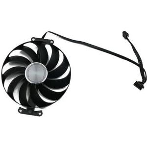 T129215BU 6PIN RTX4070 SUPER voor ASUS voor GeForce RTX 4070 12GB DUAL OC grafische kaart koelventilator(A-Fan)