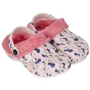 CERDÁ LIFE'S LITTLE MOMENTS Pantoffels van Borreguillo Minnie, uniseks pantoffels voor kinderen, Roze, 28/29 EU