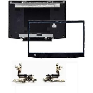 WANGHUIH Lcd-achterkant deksel bezel scharnieren compatibel met HP 15-CX0xxx 15-CX0056WM 15-CX0058WM 15-CX0172TX TPN-C133-serie (A+B+H)