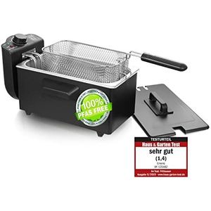 Emerio Friteuse Emerio DF-120482.2 - 3 L 2000 W - Friteuse - Zilver - Zwart