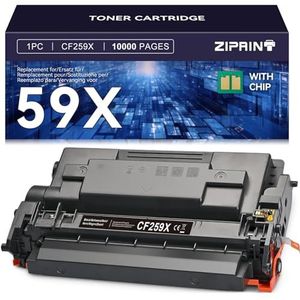 ZIPRINT (Met Chip CF259X 59X Toner Compatibel met HP 59X CF259X 59A CF259A Toner voor HP Laserjet Pro MFP m428dw m428fdn m428fdw m428 hp Laserjet pro m404dn m404dw m404n m404n m304 (1 zwart)