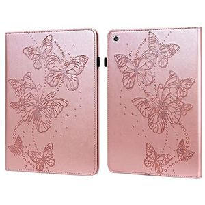 Tablet PC-hoes Compatibel met Lenovo M10 TB-X505L/TB-X505F/TB-X605L/TB-X605F P10 (TB-X705F TB-X705L) Slanke opvouwbare standaard Folio-tablethoes, verstelbare bevestigingsriem Kaartsleuf Schokbestendi