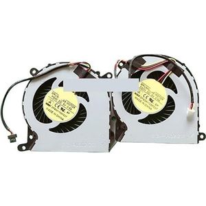 Laptop CPU gpu koelventilator koeler notebook geschikt voor Hasee DFS501105FR0T FHCX DFS501105FROT FCN FJL0 FJLO FG5B laptops(No. 3 fan)