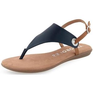 Aerosoles Platte sandaal voor dames, marineblauw, 43 EU