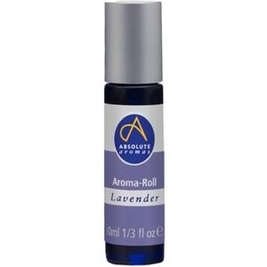 Absolute Aromas Lavendel Aroma-Roll Roller Bal - 100% Pure, Natuurlijke Biologische Lavendel Etherische Olie - Een Licht Kalmerend Aroma voor Verzachting en Balans
