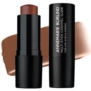 ANNEMARIE BÖRLIND - MULTI STICK - Caramel Glow - 9g - Fluweelachtige Crèmetextuur - Voor Lippen Ogen en Wangen