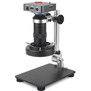 48MP 2K 1080P HDMI USB Digitale Video Monoculaire Microscoop Camera 130X Zoom C-Mount Lens for Telefoon PCB Soldeer Reparatie Gereedschap