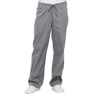Dickies Men's EDS Signature Unisex Drawstring Scrub Pant, Grey, Large
