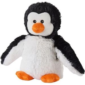 Warmies Knuffel Zwart-witte Pinguïn Magnetron Tarwezak, Verzwaard Warmtekussen Geschikt voor Alle Leeftijden, Afkoelen in de Vriezer voor Verkoelende Verlichting, Pinguïn Verzwaarde Knuffel