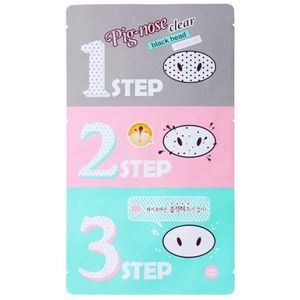 HOLIKA HOLIKA Patchs anti points noirs en 3 étapes Pig Nose Clear Blackhead 3-Step Kit 7g