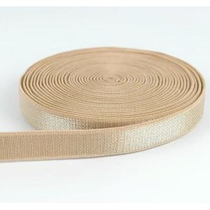 10/20 Meter 6-25mm Nylon Elastisch Band voor Ondergoed Schouderband Spandex Tape BH Riem Elastiekjes DIY Naai Accessoires-FleshPink-12mm-20 Meter