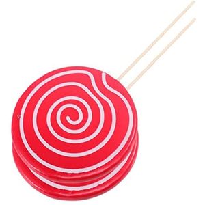 Warmhm 8 Stks Simulatie Lollipop Grote Nep Snoep Kerststal Speelgoed Voor Kinderen Hars Ambachten Party Lollipop Foto Prop Xmas Hangende Snoep Ornamenten DIY Zwembad Party Decoratie Nep