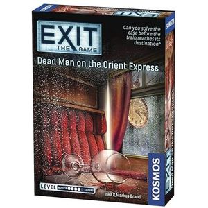 Thames & Kosmos Exit: Het mysterieuze museum, spel voor meerdere spelers (Engelse versie) Dode man op de Orient Express (Dead Man on the Orient Express) 1 tot 4 spelers voor kinderen vanaf 10 jaar.