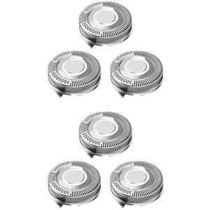 SH50 SH52 Vervangende Blade Heads Voor Serie 5000 5100 PT724 S5560 Nat en Droog Elektrisch Scheerapparaat - MultiPrecision-mesjes 24 maanden Duurzaamheid Eenvoudige Snap-on Installatie (6 stuks)