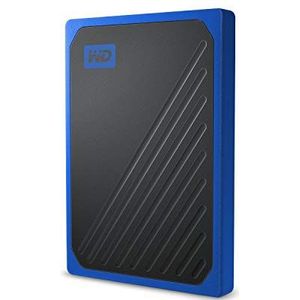 Western Digital Wdbmcg0020Bbt-Wesn Passport Go Solid State Drive, 2 TB, blauw