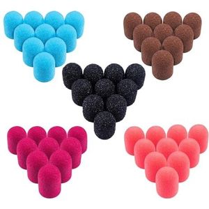 Nagelschuurkop, 20 stuks nagelschuurdoppen, rubberen gellakremover, nagelboor, molen, slijpzanddop(7x13 180 20pcs)