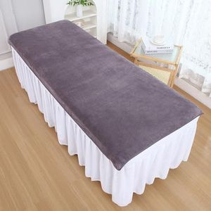 Grey/b(n),200x120cm,LDLCYCN Massage Beddengoed Microfiber Beauty Beddeksel Spa Massage Tafel Gezicht Handdoek Voor Salon Spa Therapeut Badlaken Handdoek Massage Beddeksel Machine Wasbaar