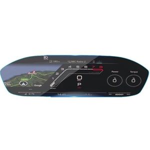 Displaybeschermfolie Voor RS5 2020-2024 10,1"" Krasbestendige Geharde Auto Navigatie Schermbeschermer Transparante Veegfolie(Instrument Film)