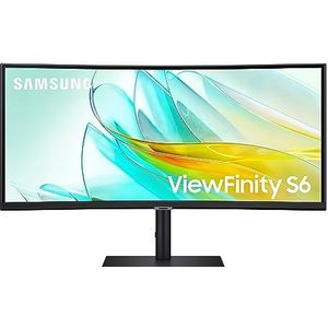 Samsung LS34C652UAU computer monitor 86,4 cm (34") 3440 x 1440 Pixels Wide Quad HD LED Zwart