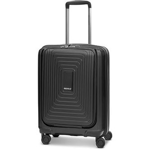 REDOLZ Essentials 14 Handbagage met laptopvak | Ultralichte koffer 40 x 23 x 55 cm & opening aan de voorkant | Uitbreidbaar van 45 naar 55 liter | slechts 3,2 kg