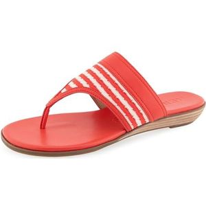 Aerosoles Gesa Flip-flops voor dames, Rode strepen, 43 EU