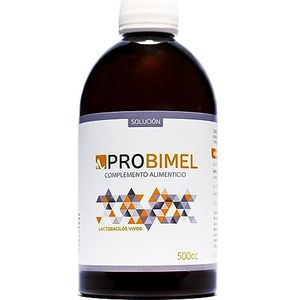 Probioticum PROBIMEL 500, produceert Spijsverteringsenzymen, voor 100 dagen, Zorg voor uw Microbiota - Lactobacillus Acidophillus - Gastritis. Exclusieve Formule.