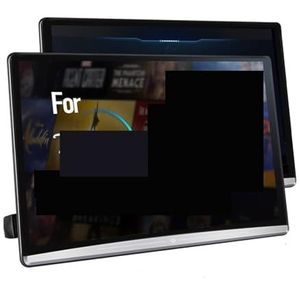 13.3 Inch 4K Upgrade Universele Multifunctionele Auto TV Hoofdsteun Monitor Tablet 1080P Headset Bluetooth/USB/SD/HDM Achterbankmonitor(2PC Monitor)