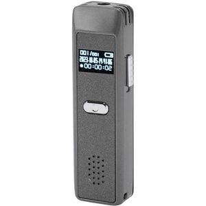 Digitale Voicerecorder, AI Smart MP3-speler, Spraakgestuurde Recorder, HD-ruisonderdrukking, Compact, Eenvoudige Bediening, Multifunctioneel, voor Lezingen voor Vergaderingen