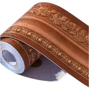 Rand van achtergrond Zelfklevende behangrand in meerdere kleuren for keuken, badkamer en slaapkamer(2)