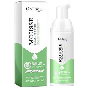 Draagbare Tandenbleekschuim-tandpasta Met Drukmechanisme - Verwijdert Tandsteen En Vlekken, Reinigt En Beschermt Tandvlees, Maakt Tanden Witter En Witter(2PCS)