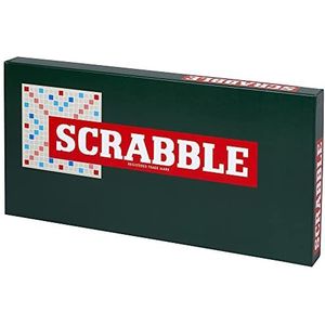 Scrabble Classic: a reproduction of the original 1950's design with wooden tiles , Classic Games , For 2-4 Players , Ages 10+