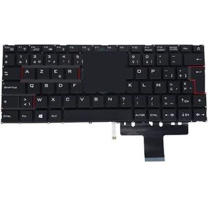 UI Spanje Duitsland VK BE NE verlicht laptoptoetsenbord voor Mechrevo S1 PRO-01 S2 S3 6066A D-5BB4U(BE backlit)
