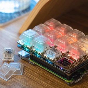 Pimoroni Keybow Mini Mechanical Keyboard Kit - Linear (Quiet) Keys