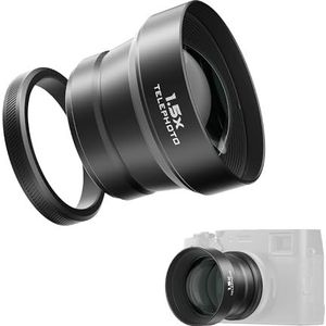 Freewell - 1.5x Telelens - Voor Fujifilm X100VI/X100V - Camera Lens