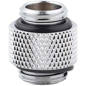 2 stks G1/4 Waterkoeling Fitting Adapter, G1/4 Draad Fitting Extender met Silicagel Seal Ring voor Waterkoeling Systeem