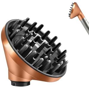 Upgraded Diffuser Nozzle voor Dyson Krultang Converteren voor Dyson Airwrap Styler Naar Föhn Diffuser Nozzle Attachment