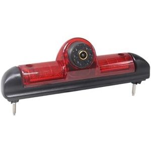 AHD 1080P Auto Remlicht Achteruitrijcamera Voor Fiat Voor Ducato Voor Peugeot Voor Boxer Voor Citroen Jumper 2007-2018 Parkeercamera Achteruitrijcamera(Black lens)