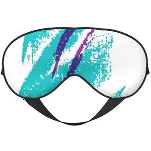 YFSGDLBN 90's Cup Ontwerp Gedrukt Zacht Oogmasker Slaap Aid Oogmasker Verduisterend Slaapmasker