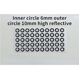 Scanning Marking Dots 3D -scanner Markeringspunten Meter Point Identificeer label stip positioneringsdoelen diffuse reflectiemarkers Binnenmarkeringspunt Meetpunt Markering(3)