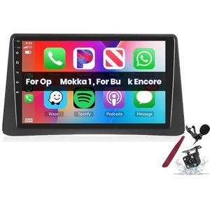 Android 15 Auto Stereo Radio voor O-pel Mokka (2012-2016) 9 inch 2K Touchscreen 2000 * 1200 Android Head Unit Multimedia Speler met Carplay GPS Navi BT 5G WiFi DSP SWC,K4 pro plus