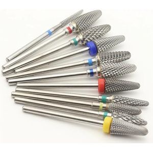 IVWZTXV 1 stuk hardmetalen wolfraam nagelboor for manicure, freesvijlen, buffer, kunstgereedschap, accessoire(No40)